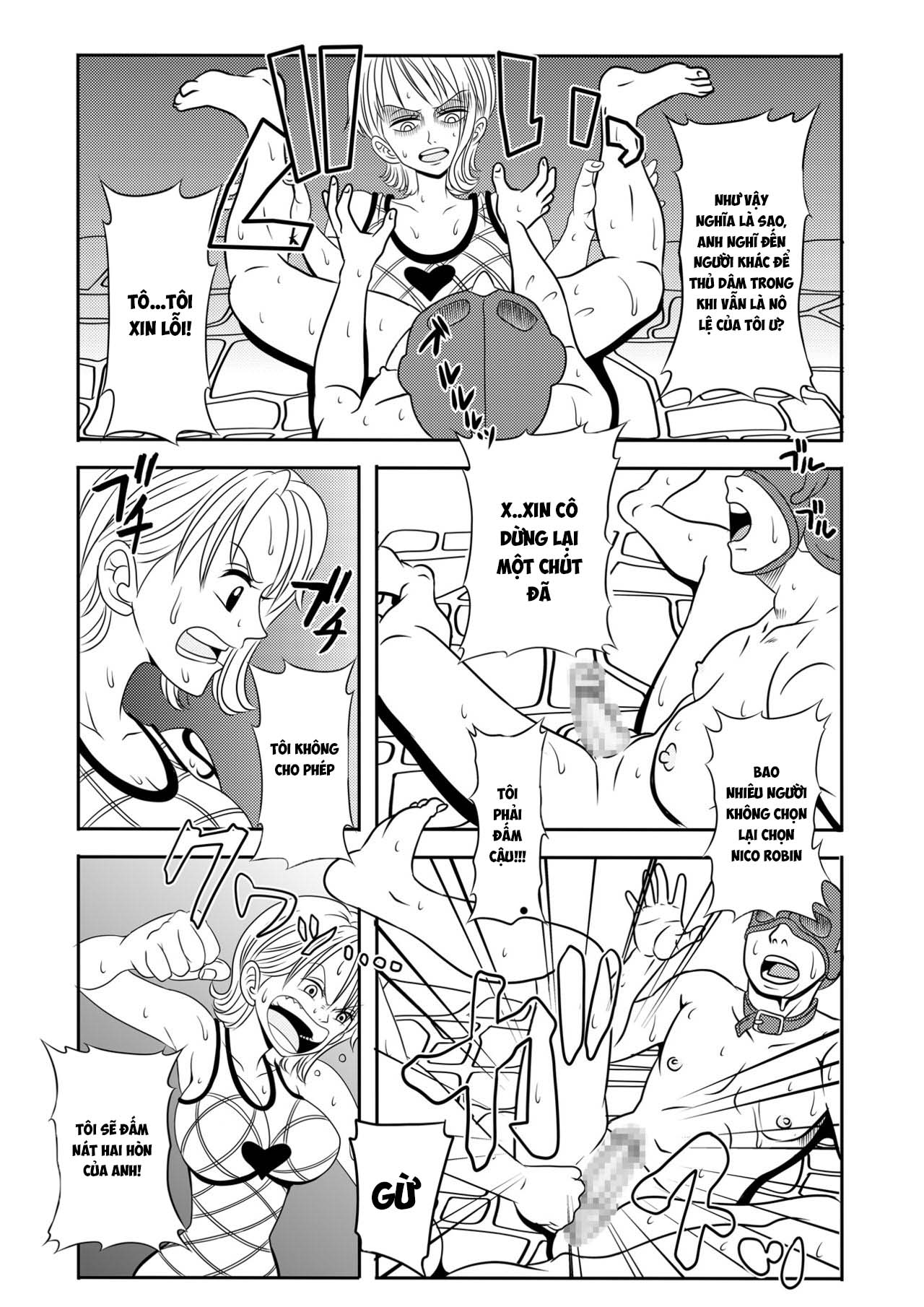 Đọc truyện hentai Những người có khả năng Nukinuki no Mi - Oneshot