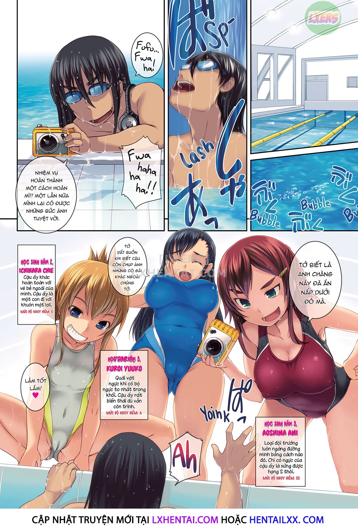Đọc truyện hentai Những cô gái mông đào - Chap 1 - Splash Flash Busters
