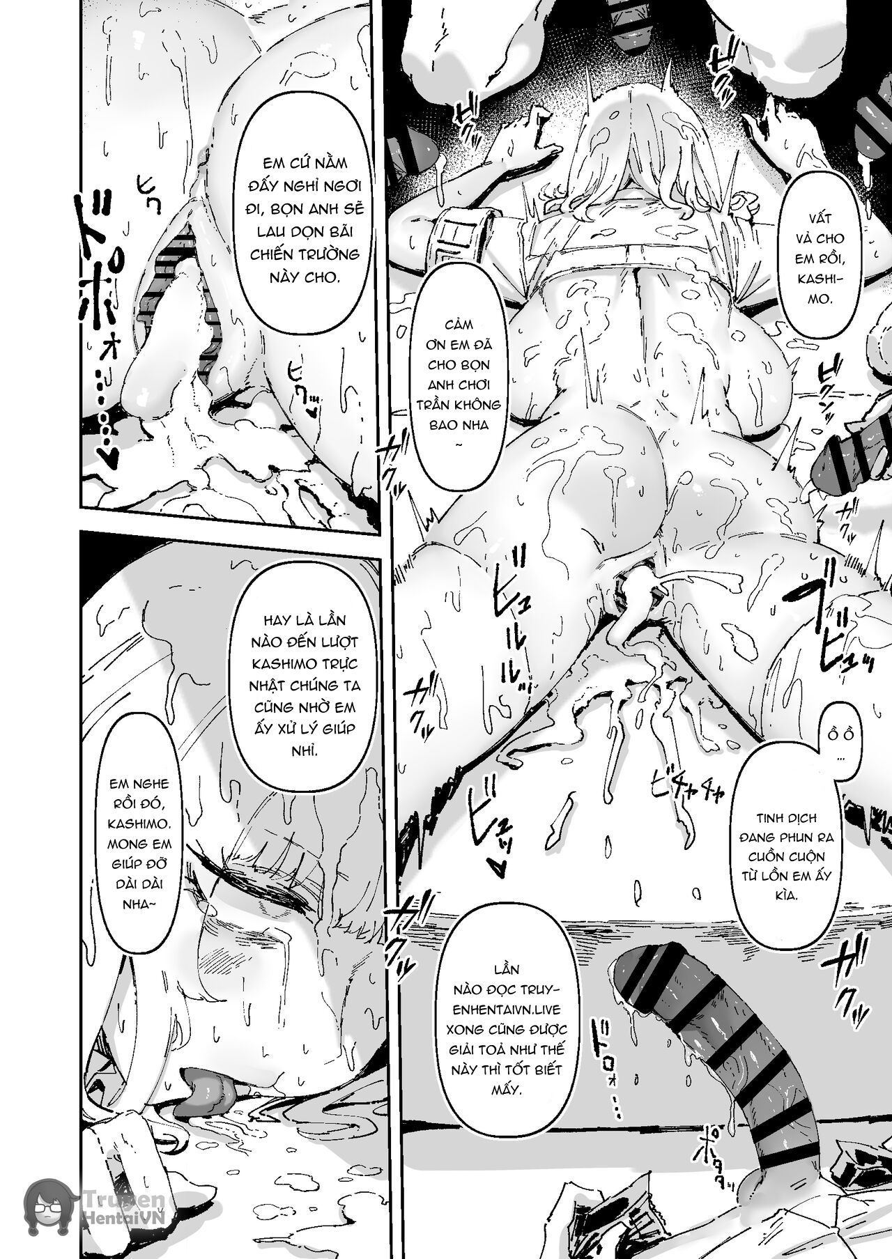 Đọc truyện hentai Minna ni Yasashikute Isshoukenmei Seishori Shitekureru Onnanoko - Oneshot