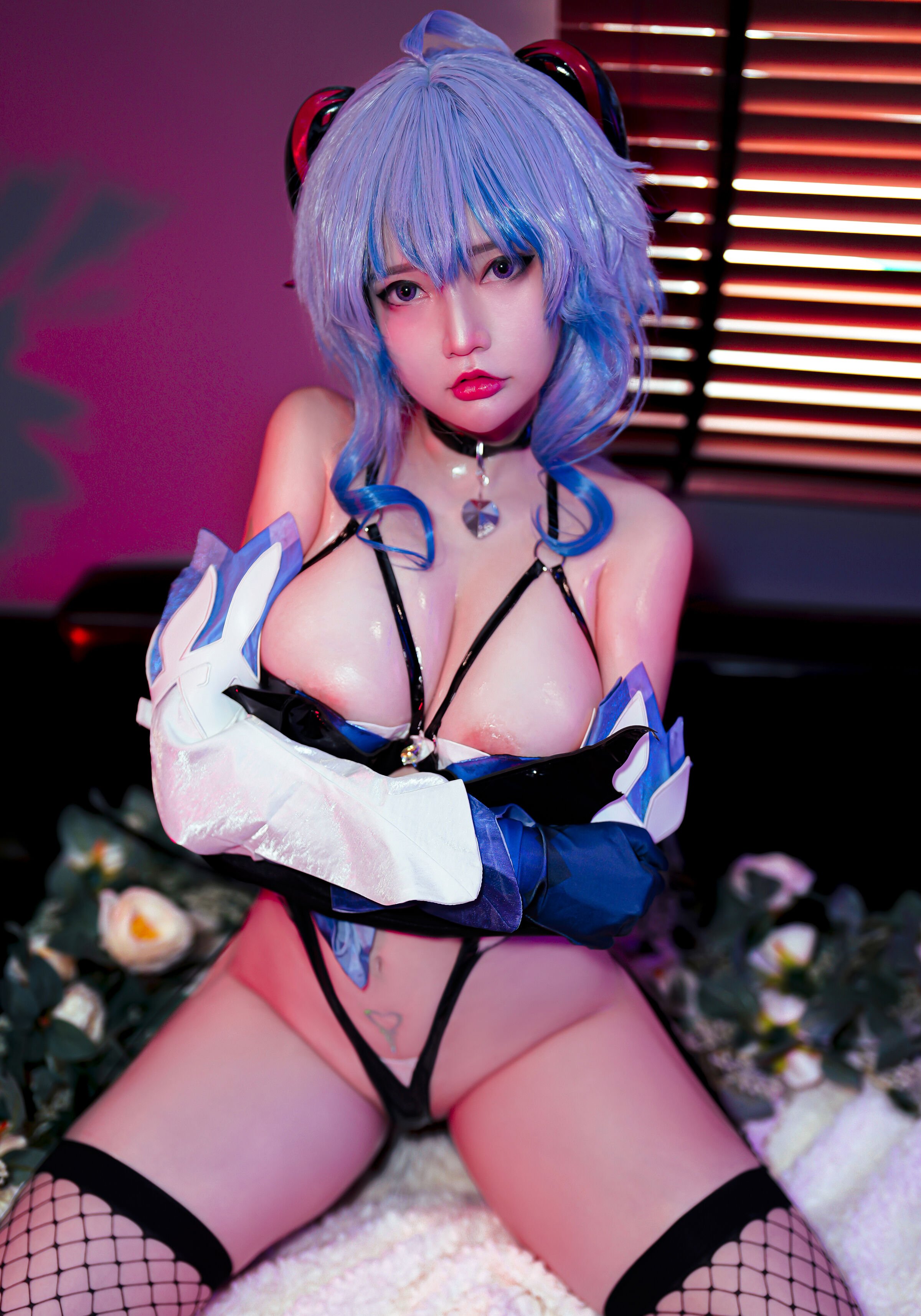 Đọc truyện hentai Tuyển tập Albums siêu phẩm Cosplay - Chap 185 - Potato Godzilla - Devil Ganyu