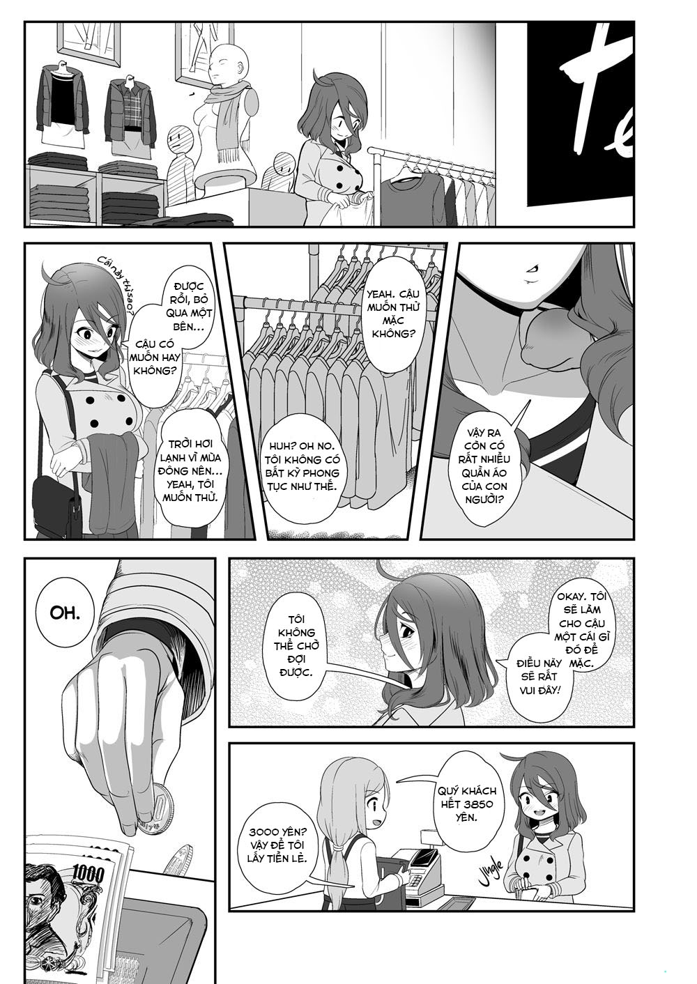 Đọc truyện hentai Sinh vật kỳ lạ và tôi - Oneshot