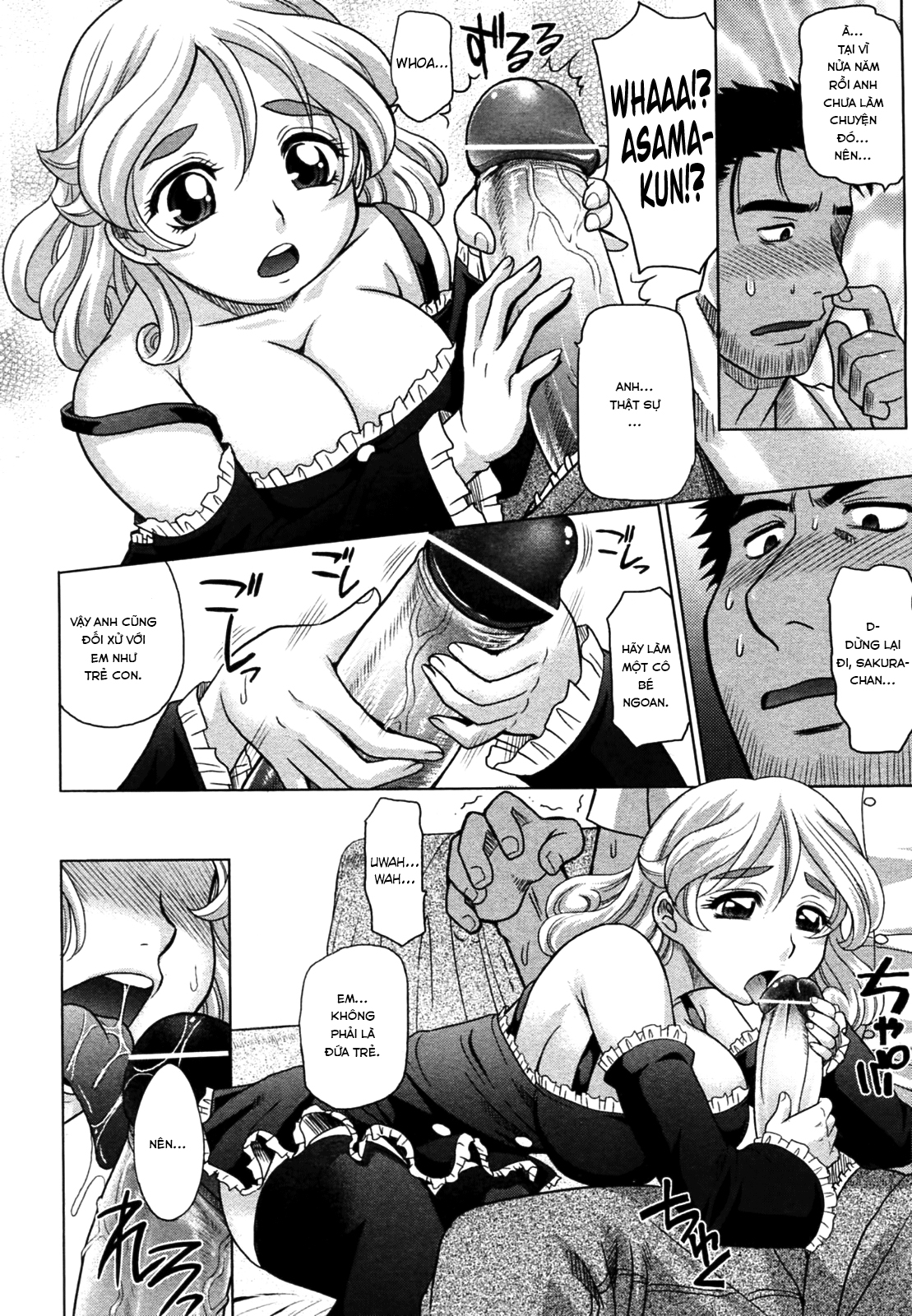 Đọc truyện hentai Mahouteki Na Kanojo - Chap 4