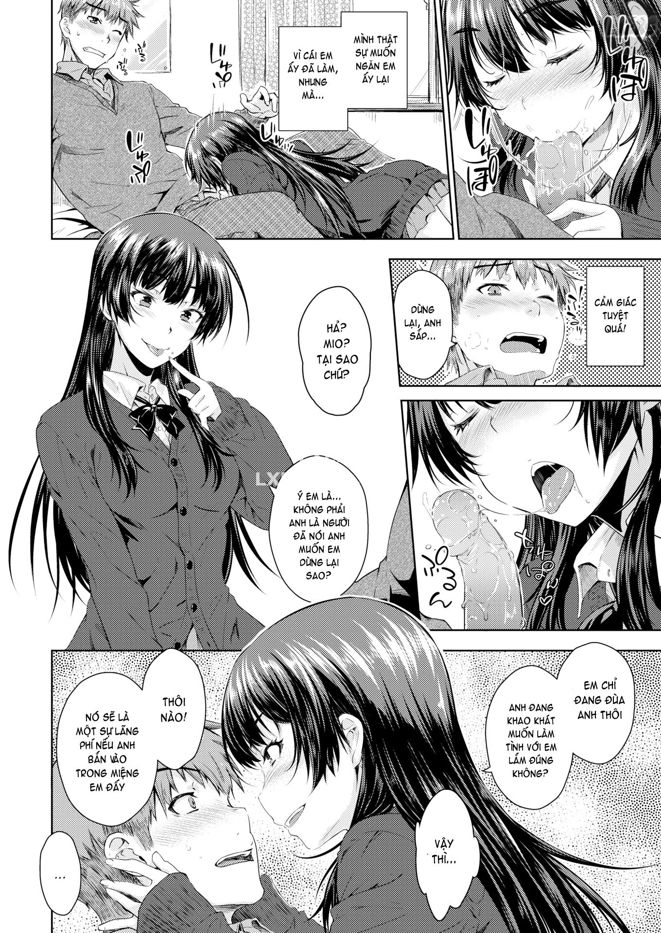 Đọc truyện hentai Con em gái ngây thơ vô phòng - Oneshot