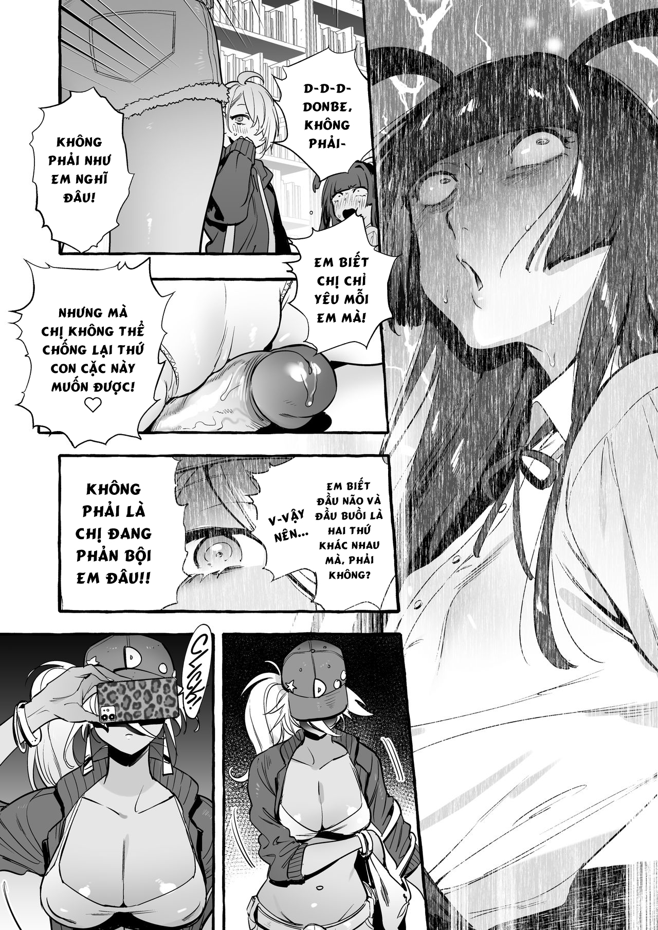 Đọc truyện hentai OtaCir no KuroGal VS Bokura - Phần cuối