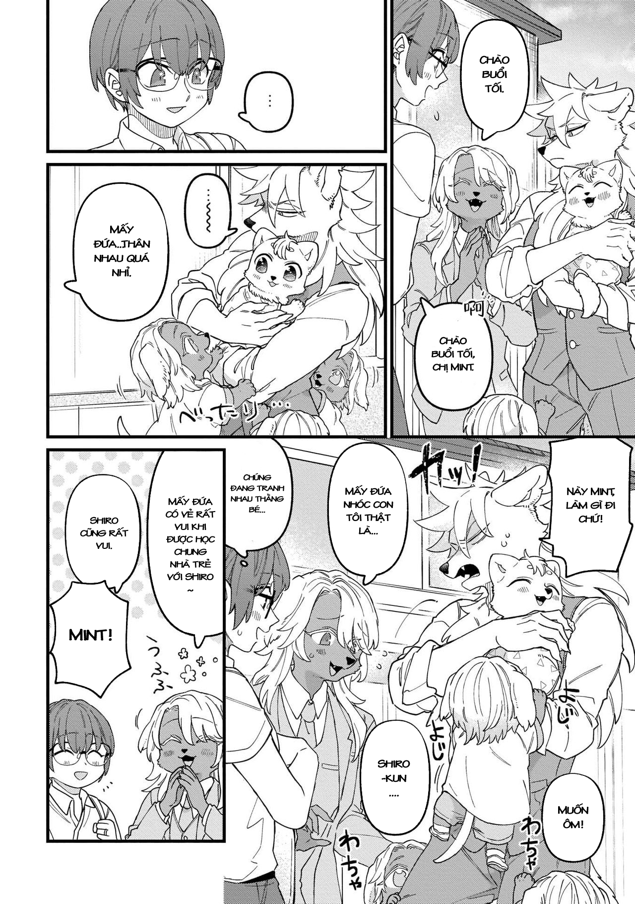 Đọc truyện hentai Trở thành gia đình với thú nhân - Chương 5