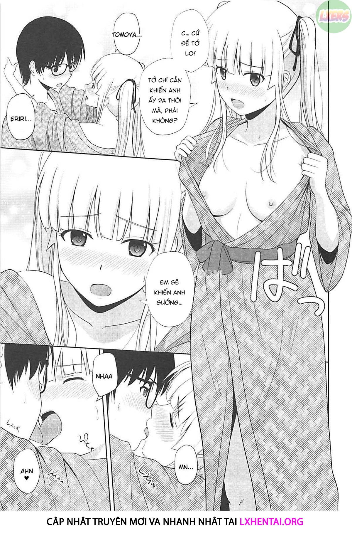 Đọc truyện hentai Rủ thêm bạn của bạn gái - Chap 1 - Tachi No Rinri Shinsakai B