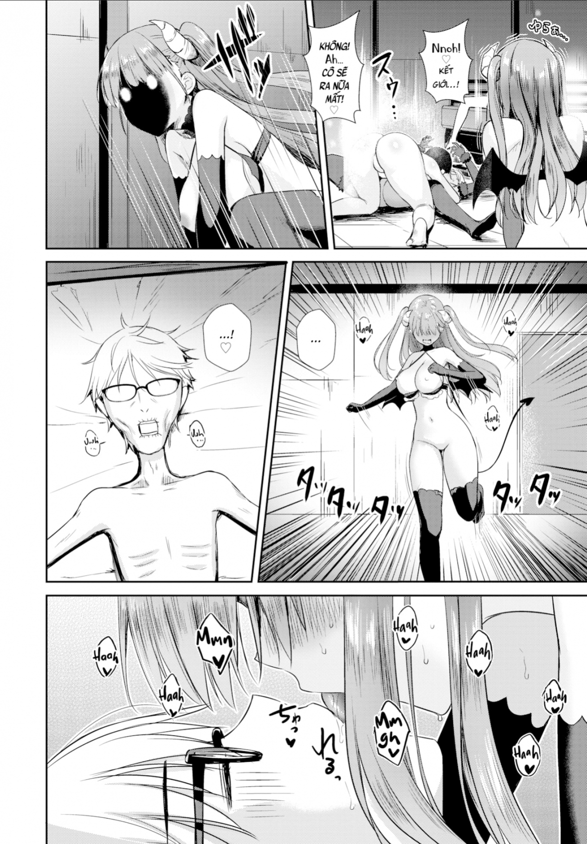 Đọc truyện hentai Hàng xóm của tôi là Succubus - Chap 4