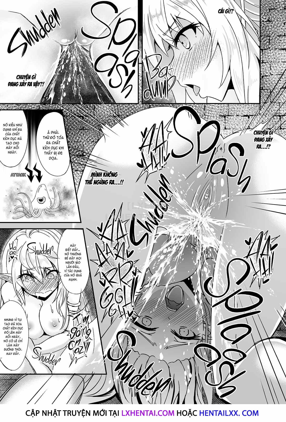 Đọc truyện hentai Nàng Elf chạy trốn - Chap 1