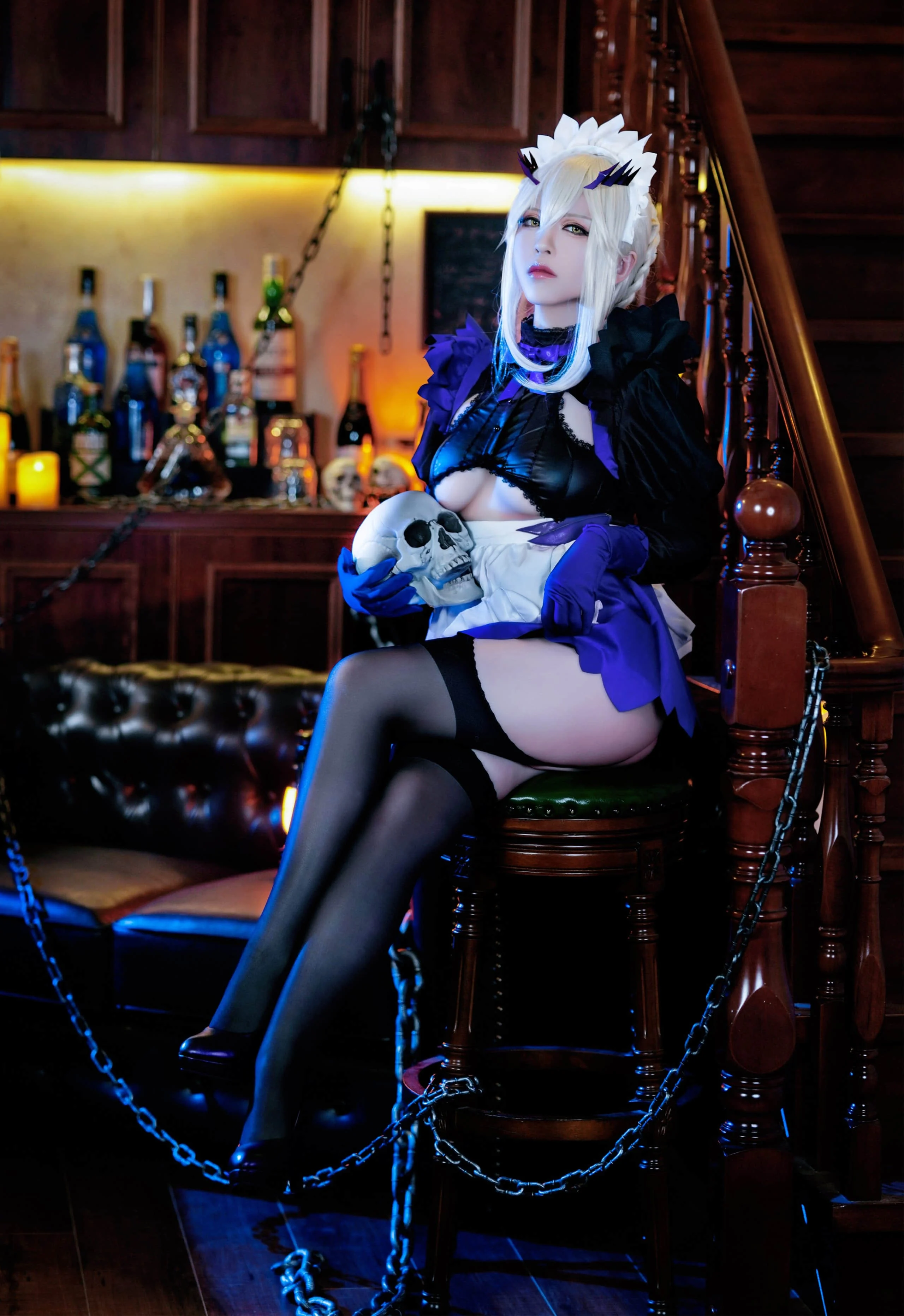 Đọc truyện hentai Tuyển tập Albums siêu phẩm Cosplay - Chap 826 - Half Son - LancerAlter Maid