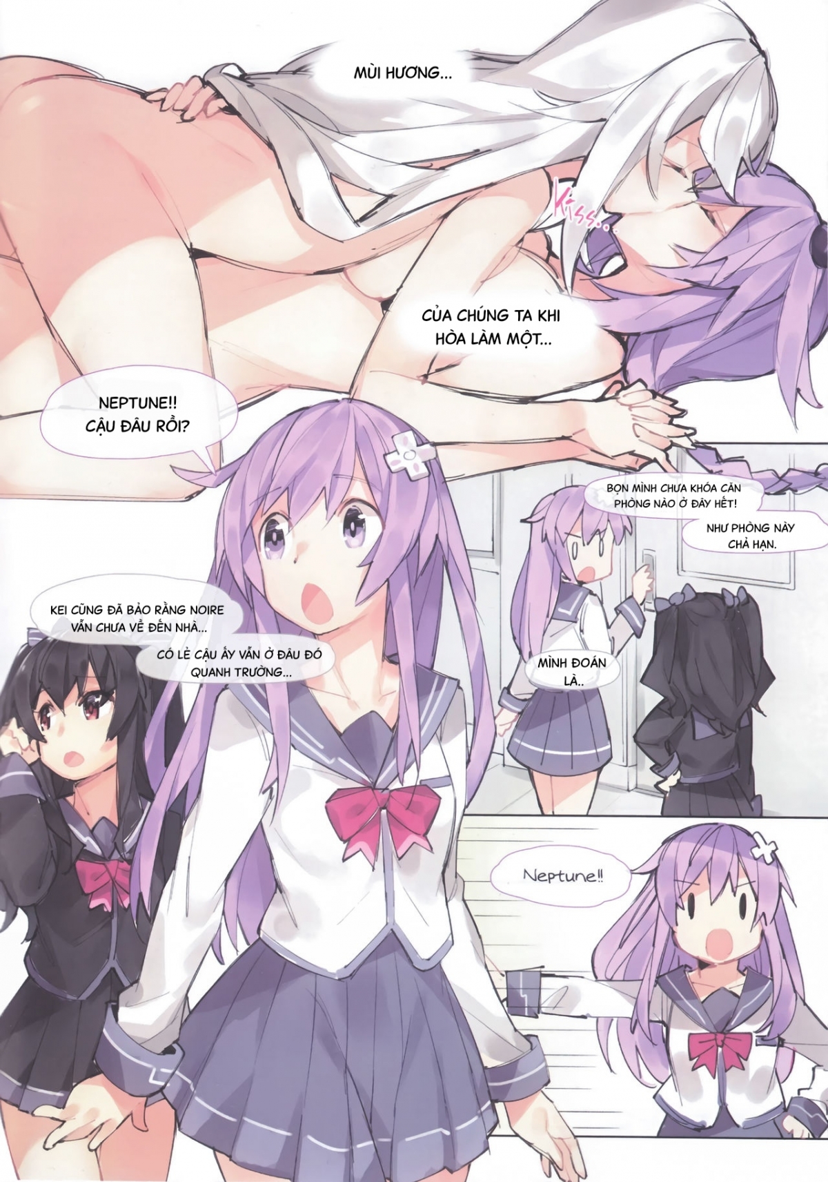 Đọc truyện hentai Purple X Black - Oneshot