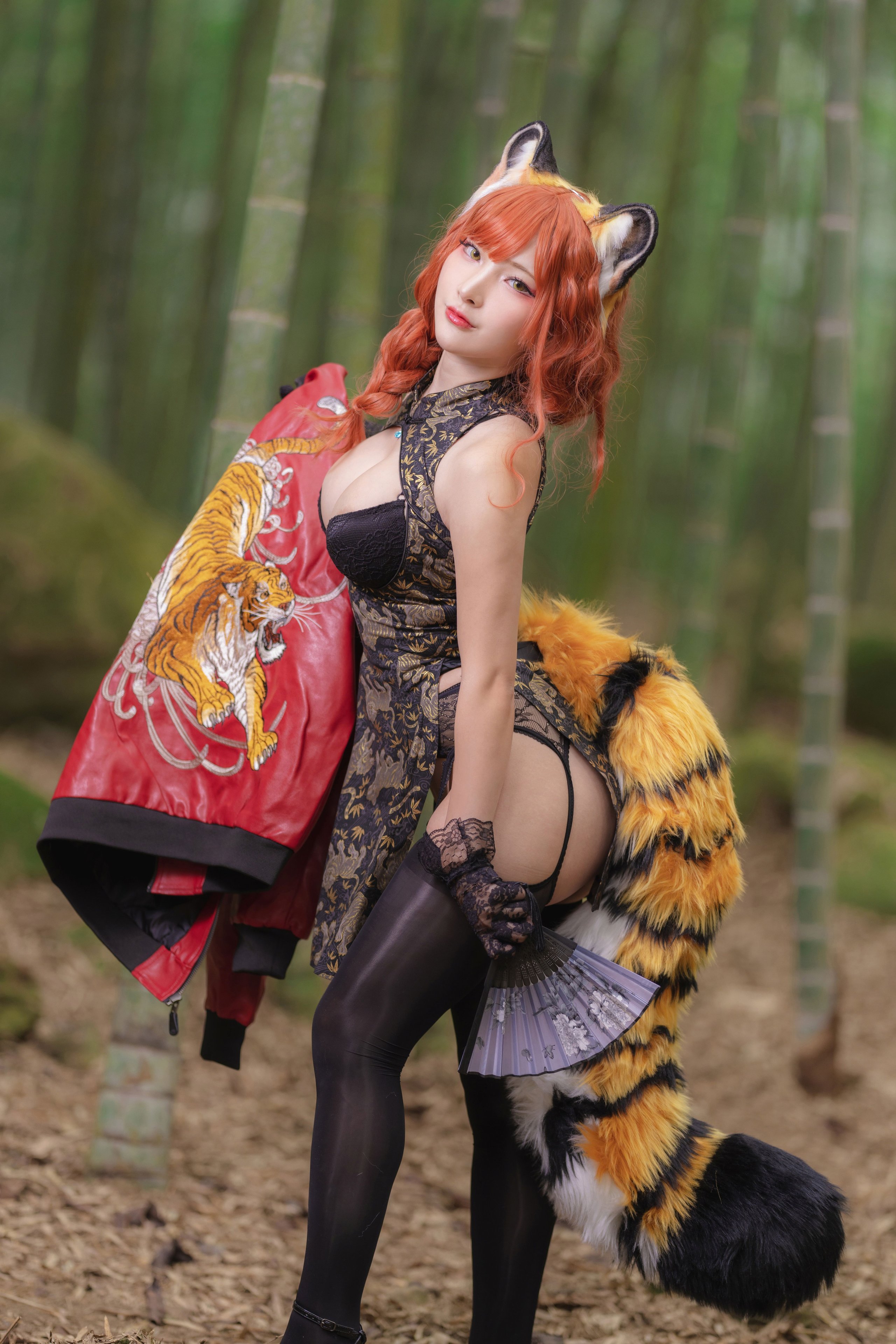 Đọc truyện hentai Tuyển tập Albums siêu phẩm Cosplay - Chap 641 - [Fantasy Factory] Tiger CheongSam