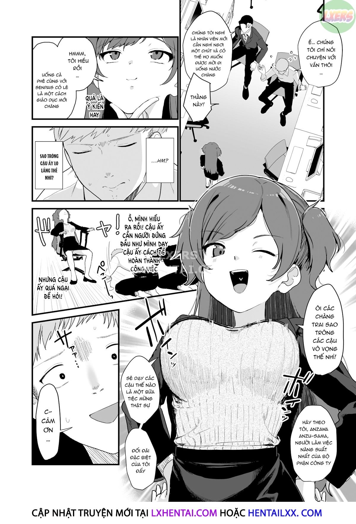 Đọc truyện hentai Bà sếp ngỗ ngược của tôi là một đứa chết nhát - Oneshot