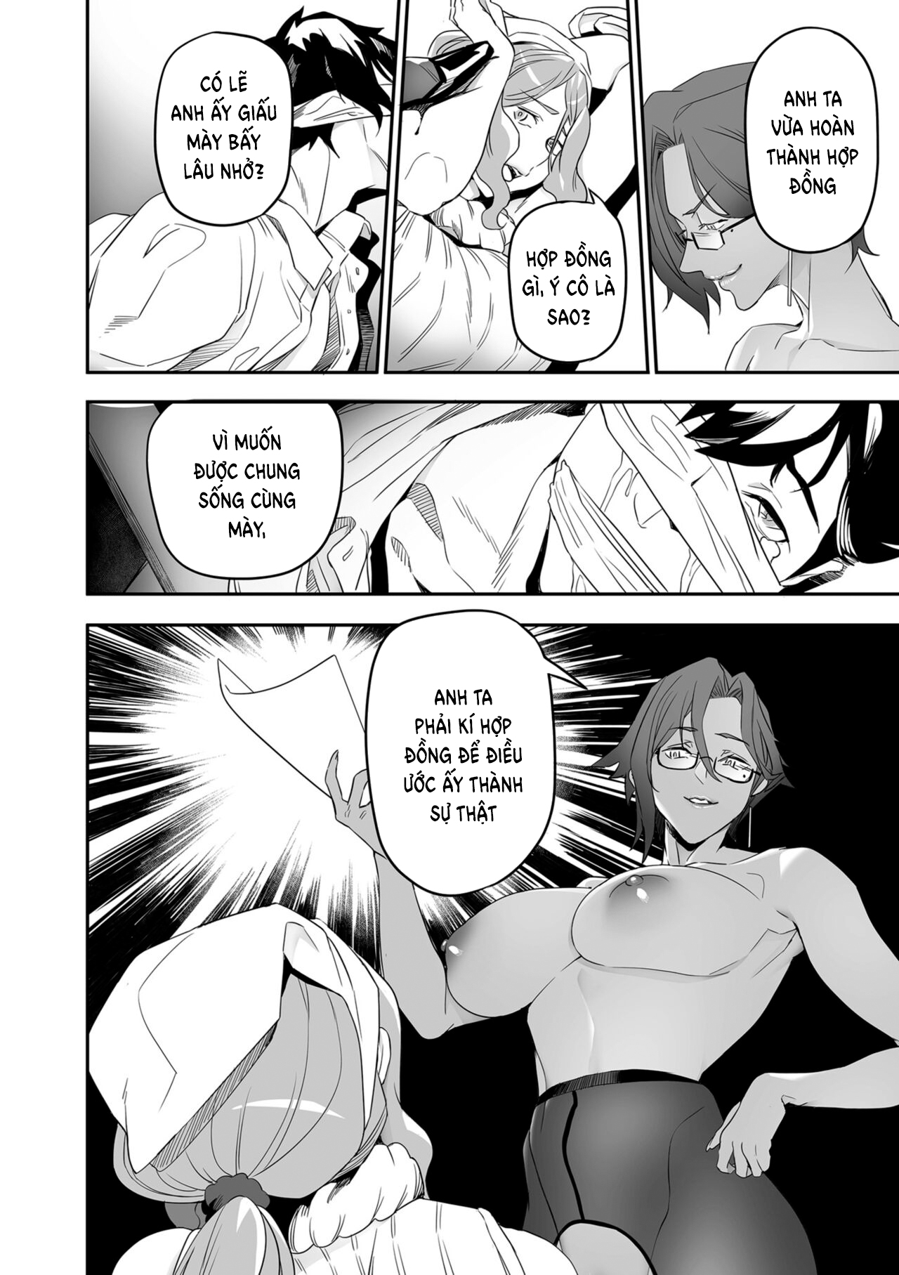 Đọc truyện hentai Cuộc sống trong mơ - Chap 3