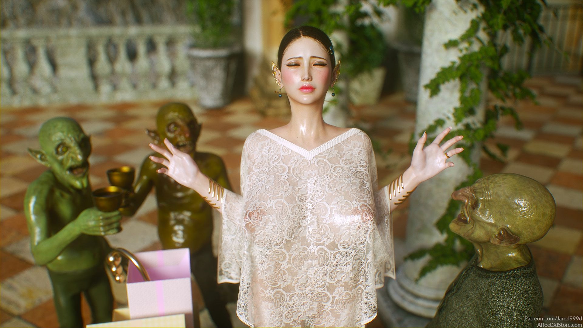 Đọc truyện hentai Elf Slave - Chapter 5: Goblin Bride - Main Set