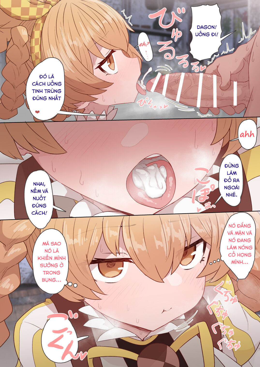 Đọc truyện hentai Lừa Dagon-Chan làm tình - Oneshot