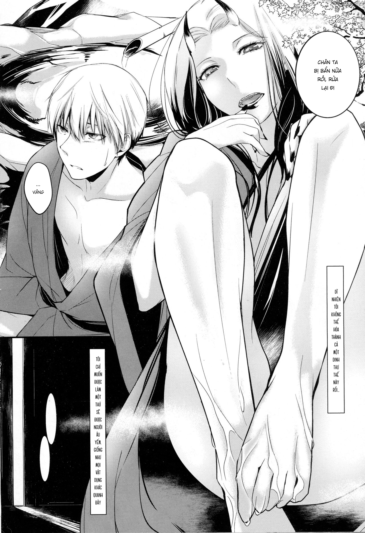 Đọc truyện hentai Chuyện tình nữ sơn thần - Chap 2