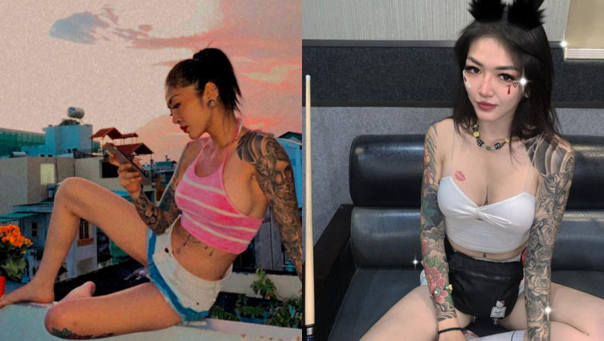 Full [Hot scandal] Hot girl Thủy Tạ (rustica_eiu) Á hậu Queen of Tatoo nyc con mèo mập rapper Blacka – threesome bú bóng