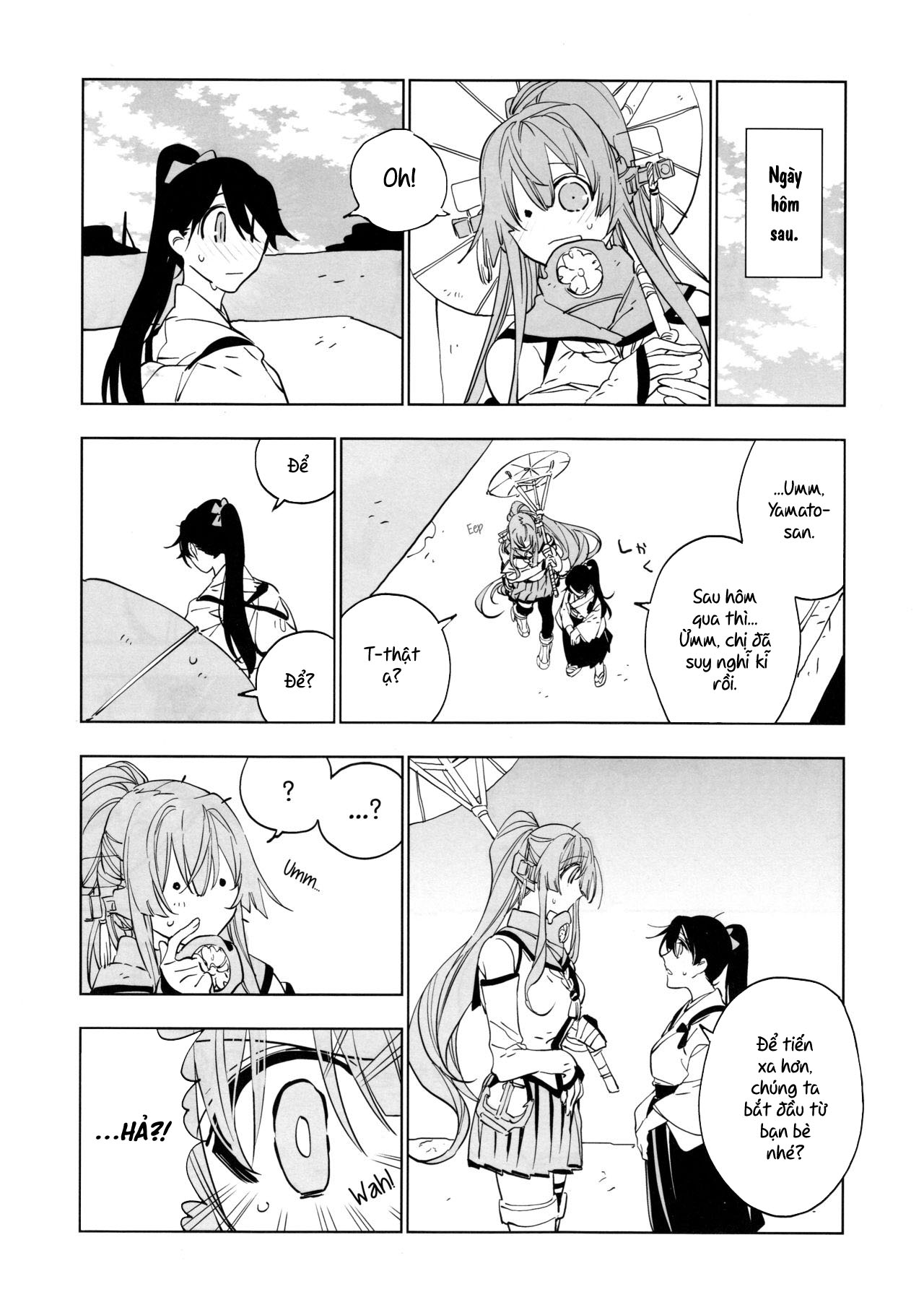 Đọc truyện hentai Ameagari no Hanayome - She became my bride after the rain. (Kantai Collection -KanColle-) - Chap 2