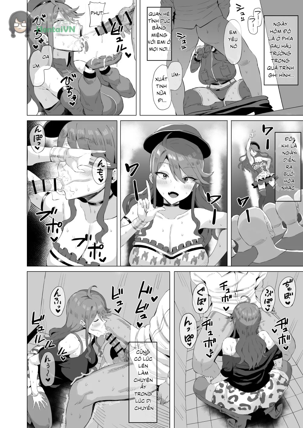 Đọc truyện hentai Gal Idol to Taiman Kouin Battle2 (THE IDOLM@STER MILLION LIVE!) - Oneshot