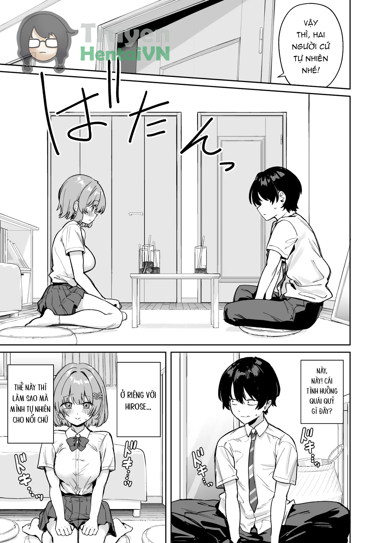 Đọc truyện hentai Class de Kakure Ninki no Hirose-san ga Guigui kuru! - Oneshot
