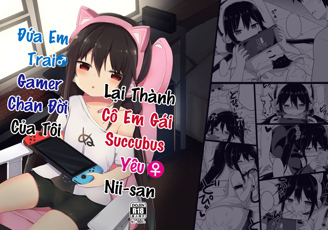 Đọc truyện hentai Đứa em trai succubus - Oneshot - Ngọt