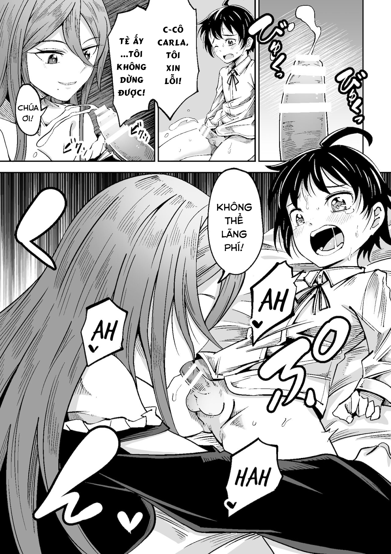 Đọc truyện hentai Phù thủy và cậu bé. - Oneshot