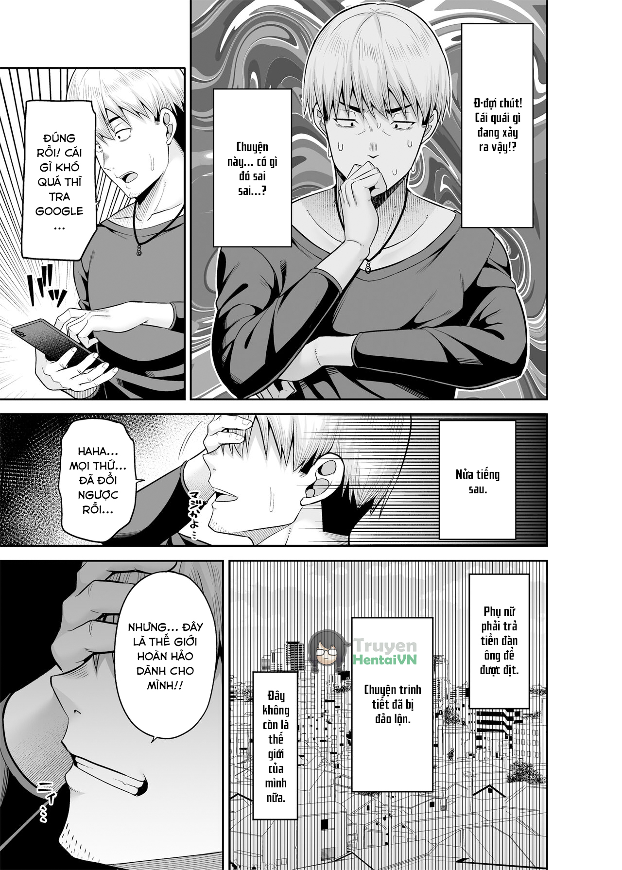 Đọc truyện hentai Reversed Compensated Dating ~A World Where I Get Bought - Oneshot