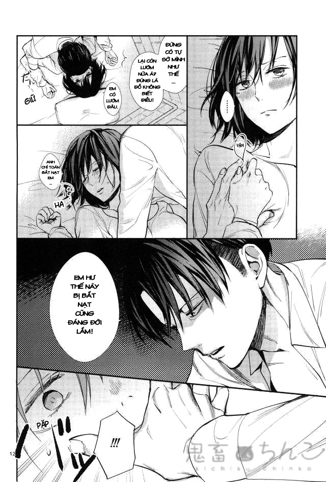 Đọc truyện hentai Ánh sáng phía bên kia (Shingeki no Kyojin) - Oneshot