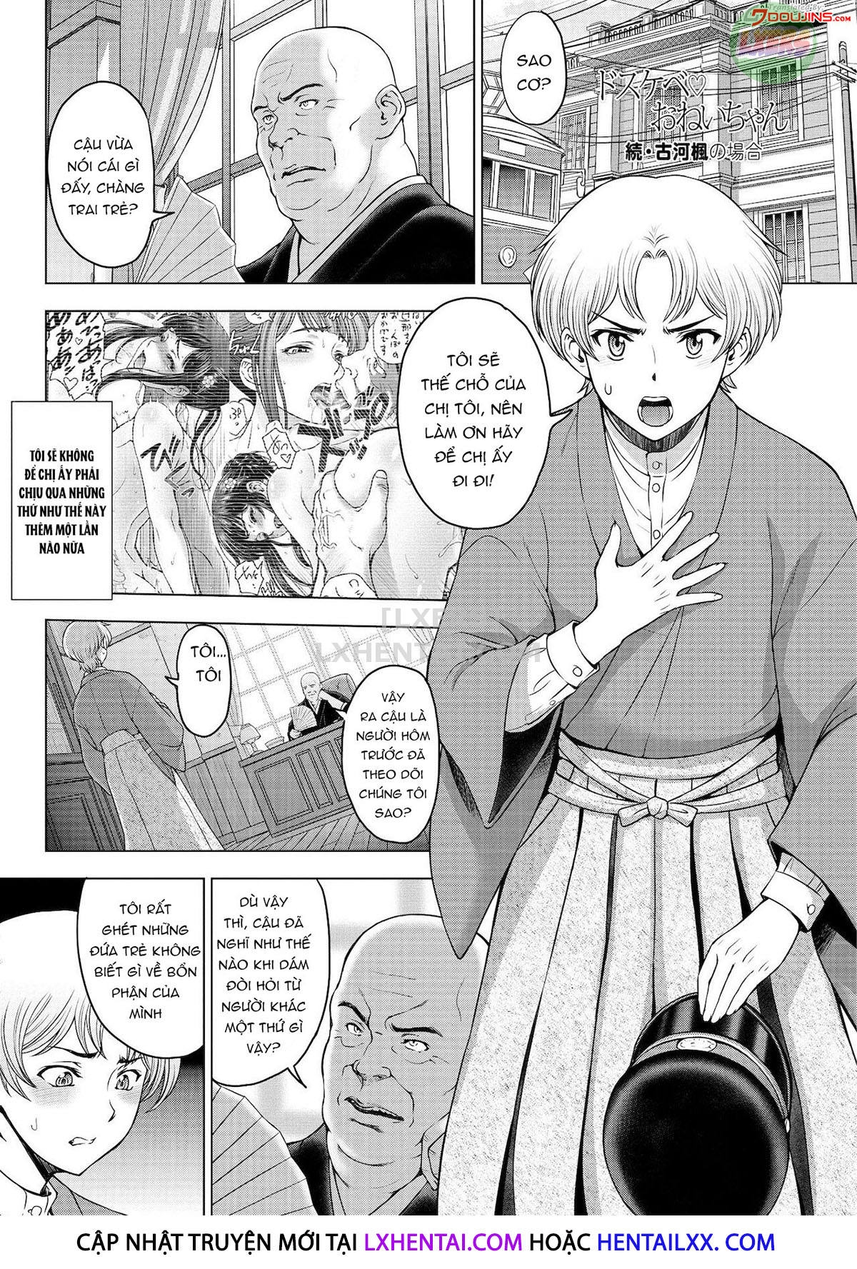 Đọc truyện hentai Chị gái siêu dâm đãng - Chap 8