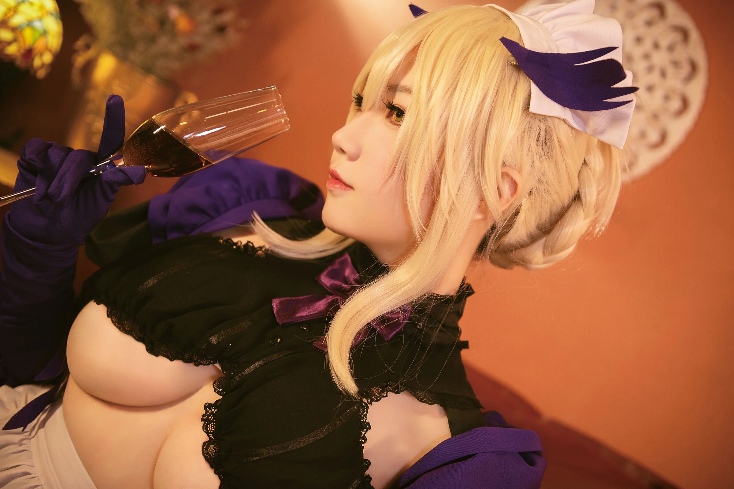Đọc truyện hentai Tuyển tập Albums siêu phẩm Cosplay - Chap 559 - The End of the Story - Black Gun Maid