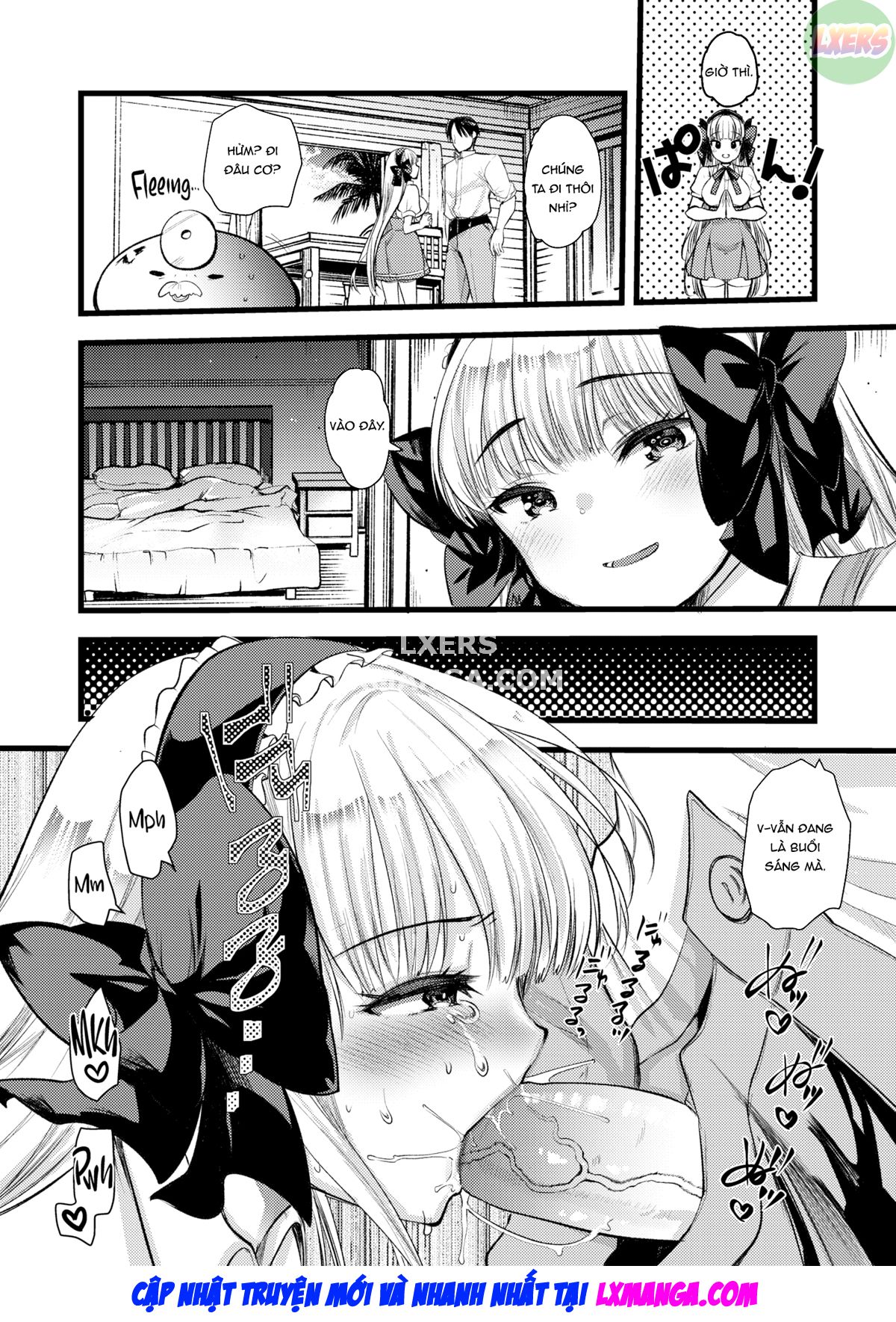 Đọc truyện hentai Cuộc sống thư thái nơi đảo hoang cùng cô Kỵ sĩ công chúa Level 1 - Chap 11