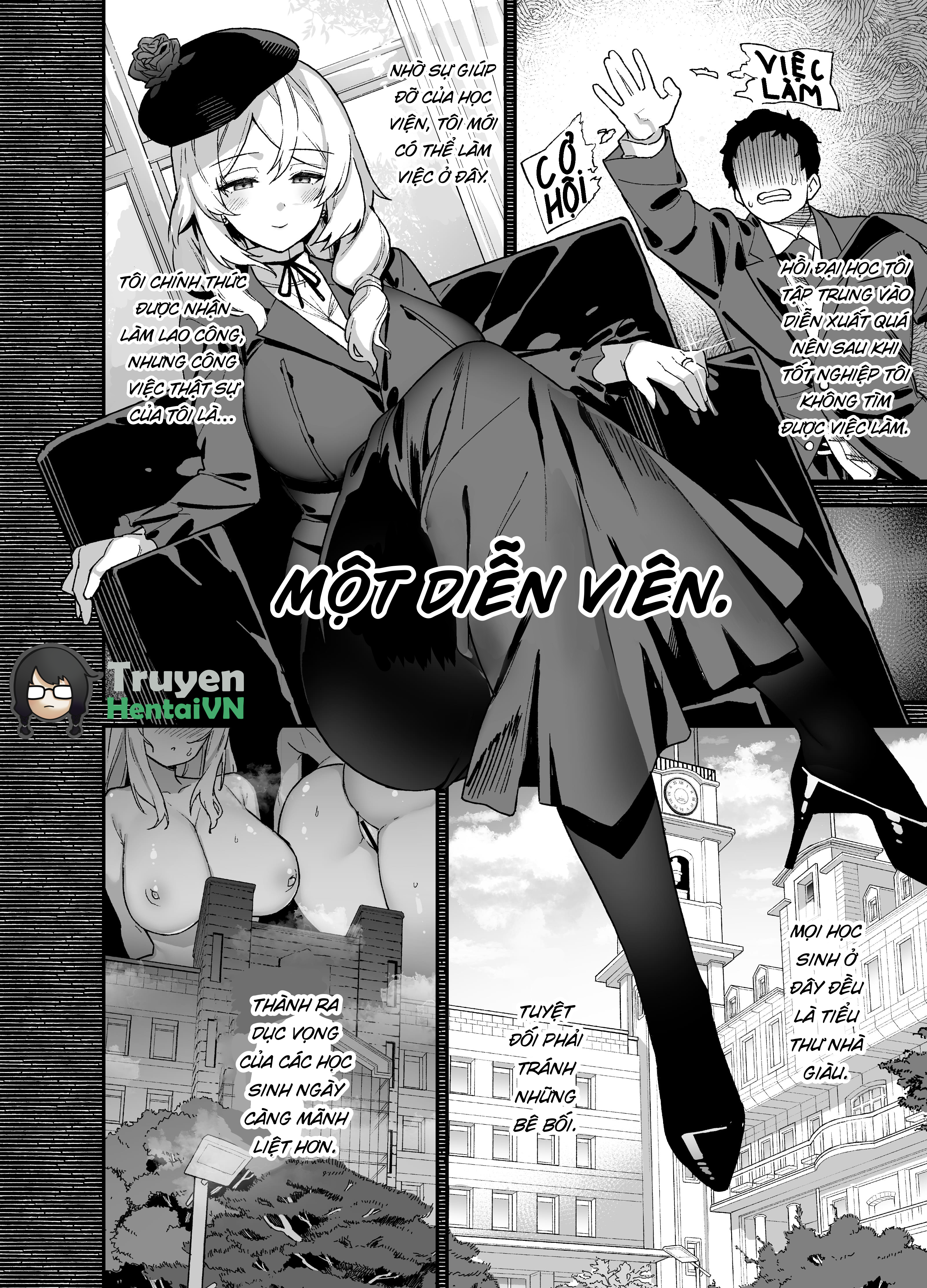 Đọc truyện hentai Oshun Jogakuen no Danyuu - Oneshot
