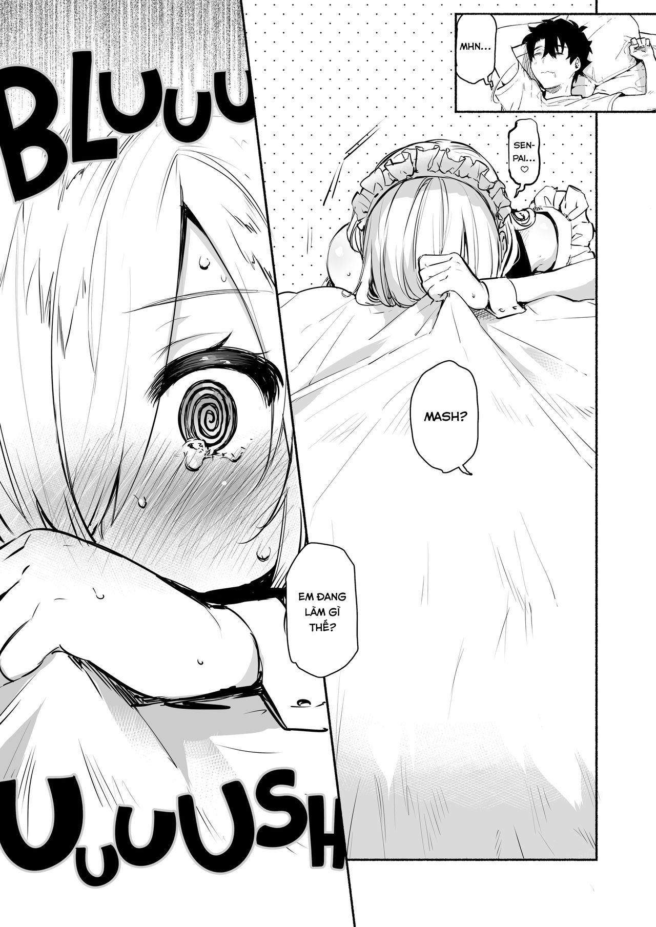 Đọc truyện hentai My Kouhai Maid is Looking After Me (Fate/Grand Order) - Oneshot