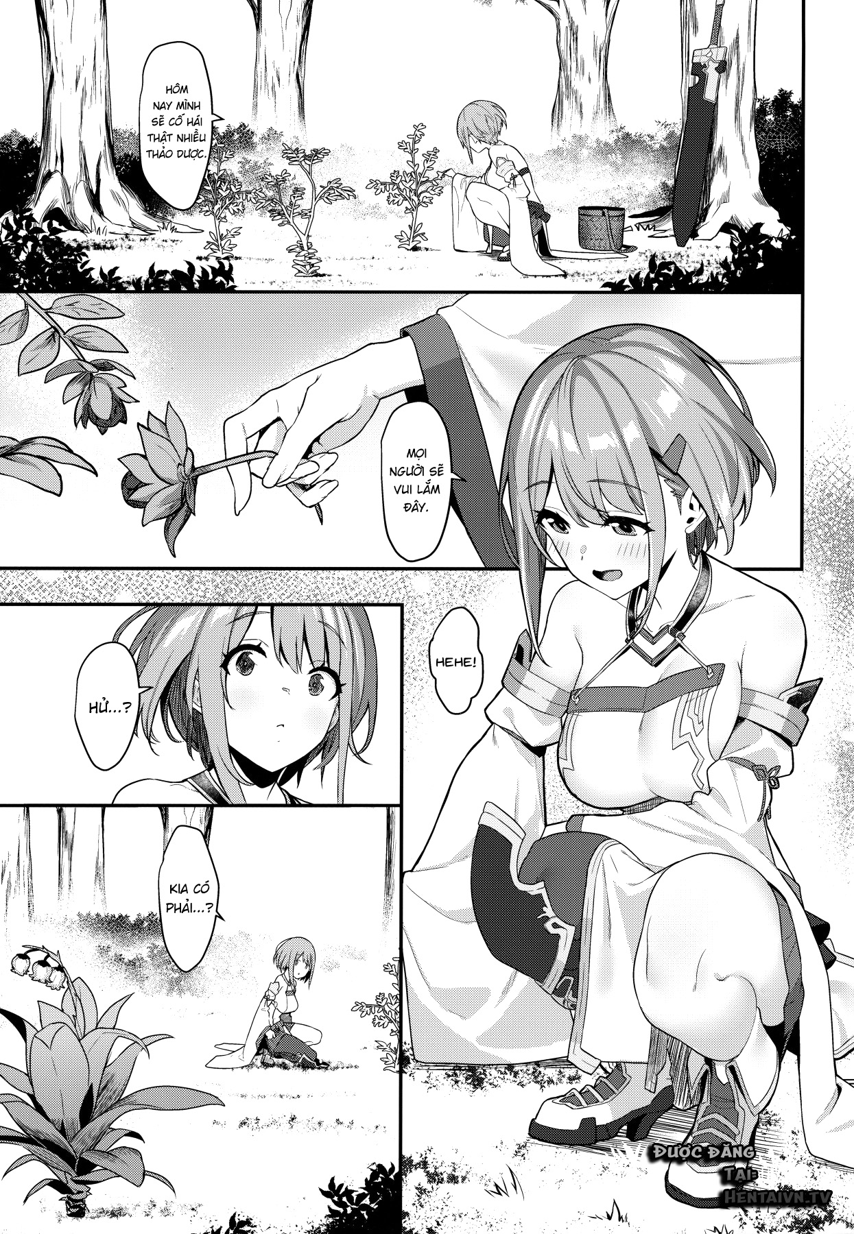 Đọc truyện hentai Hitoyo-chan no Junan - Chap 1