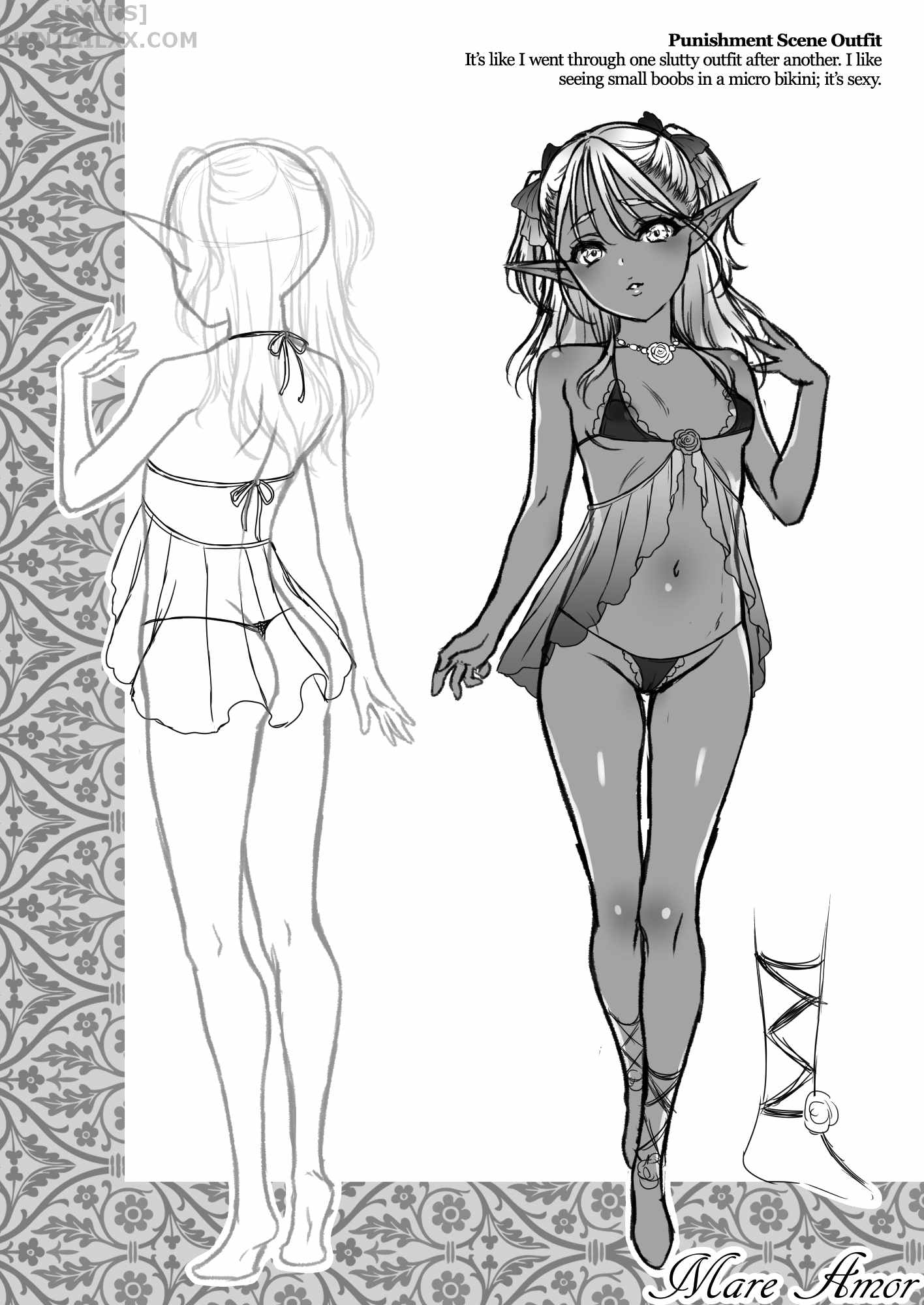 Đọc truyện hentai Yuukyuu No Shou Elf - Chap 2 ~Yearning~