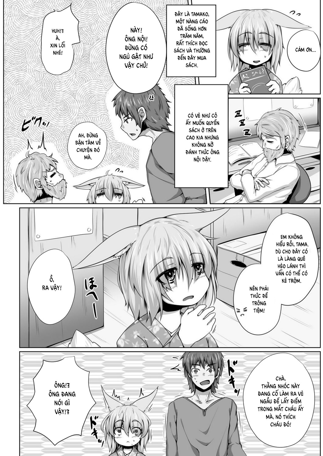 Đọc truyện hentai Kitsune no Happy End - Oneshot