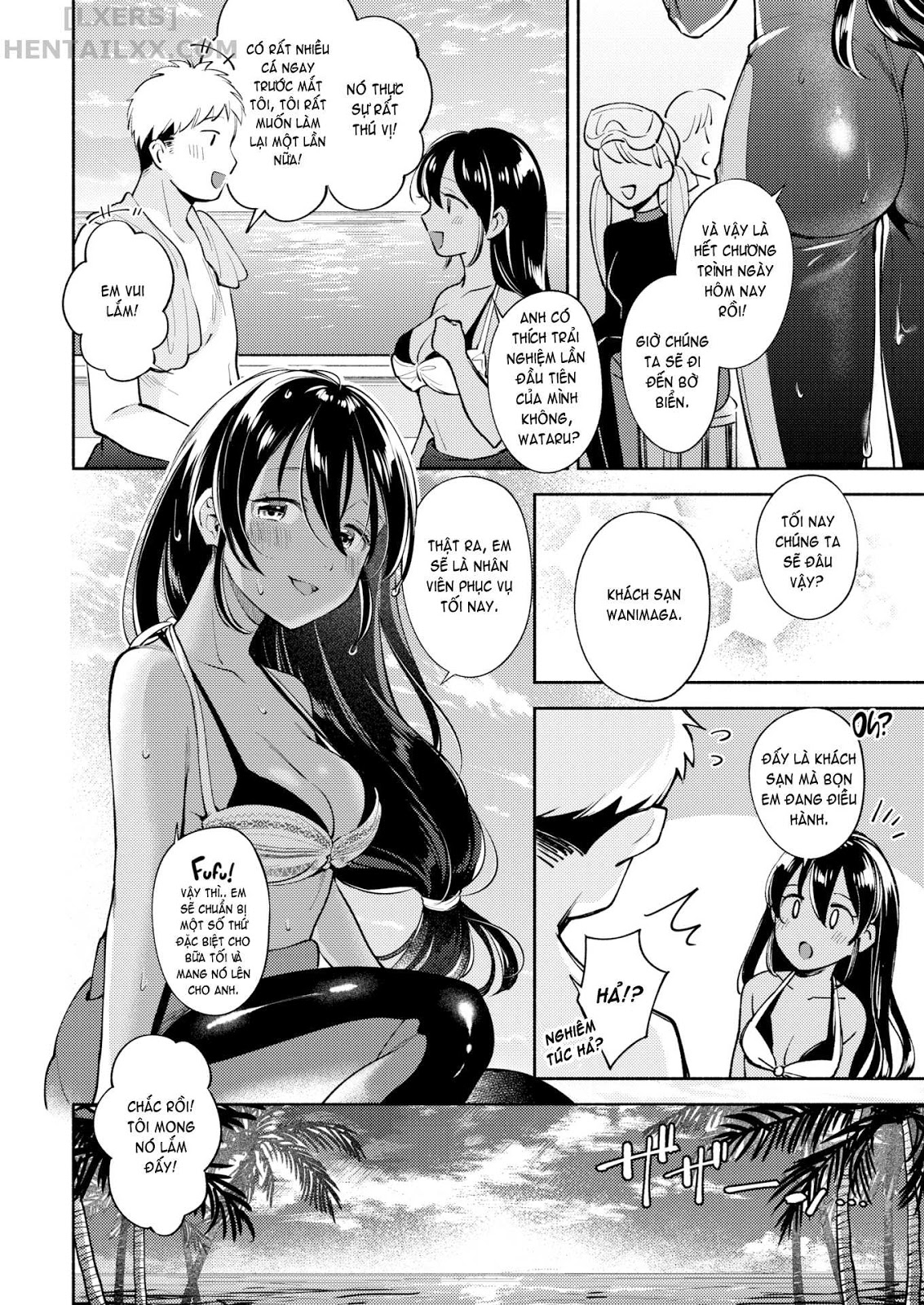 Đọc truyện hentai Okaeri - Chap 3 - Tropical Escape
