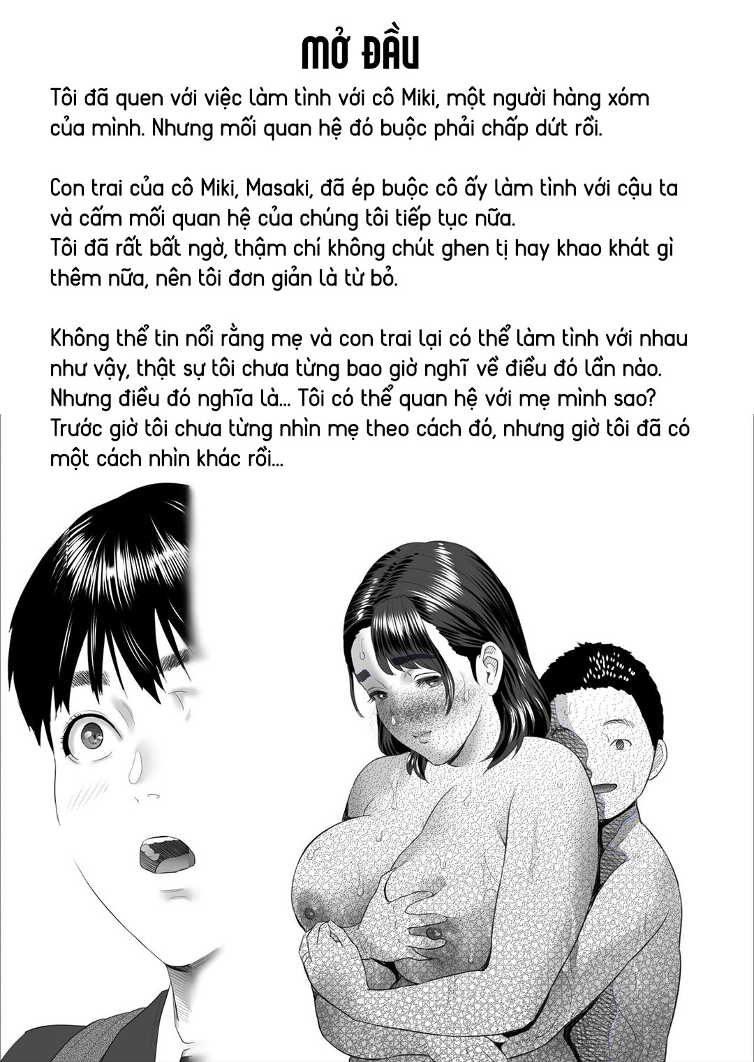 Đọc truyện hentai Cách mà tôi có mối quan hệ như vầy với mẹ mình - Mở đầu