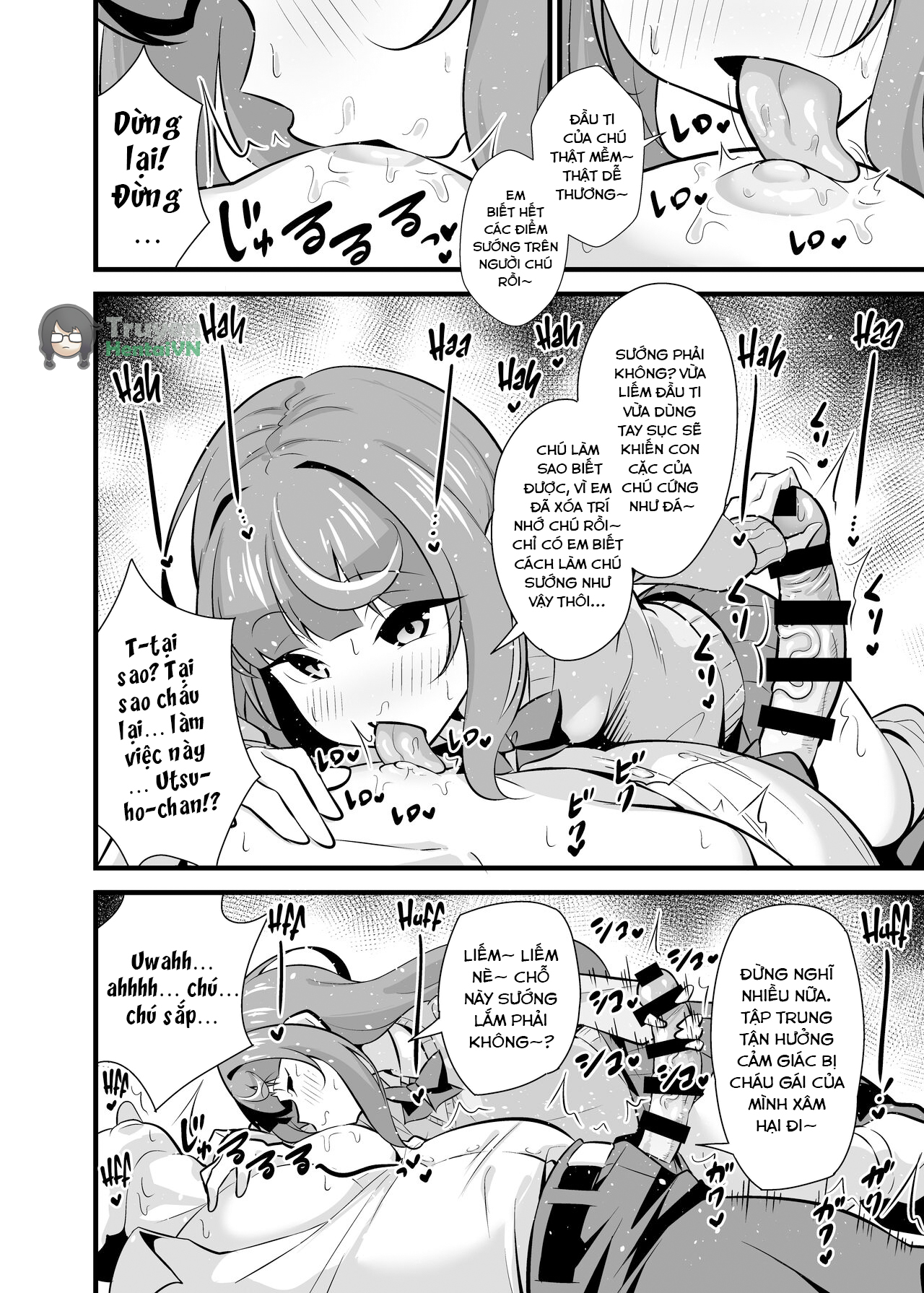 Đọc truyện hentai Oji Saimin 2 Oji-san Fusoku de Hatsujouki ga Tomaranai Meikko no Nonstop Semen Shiboritori Gyaku Rape - Oneshot