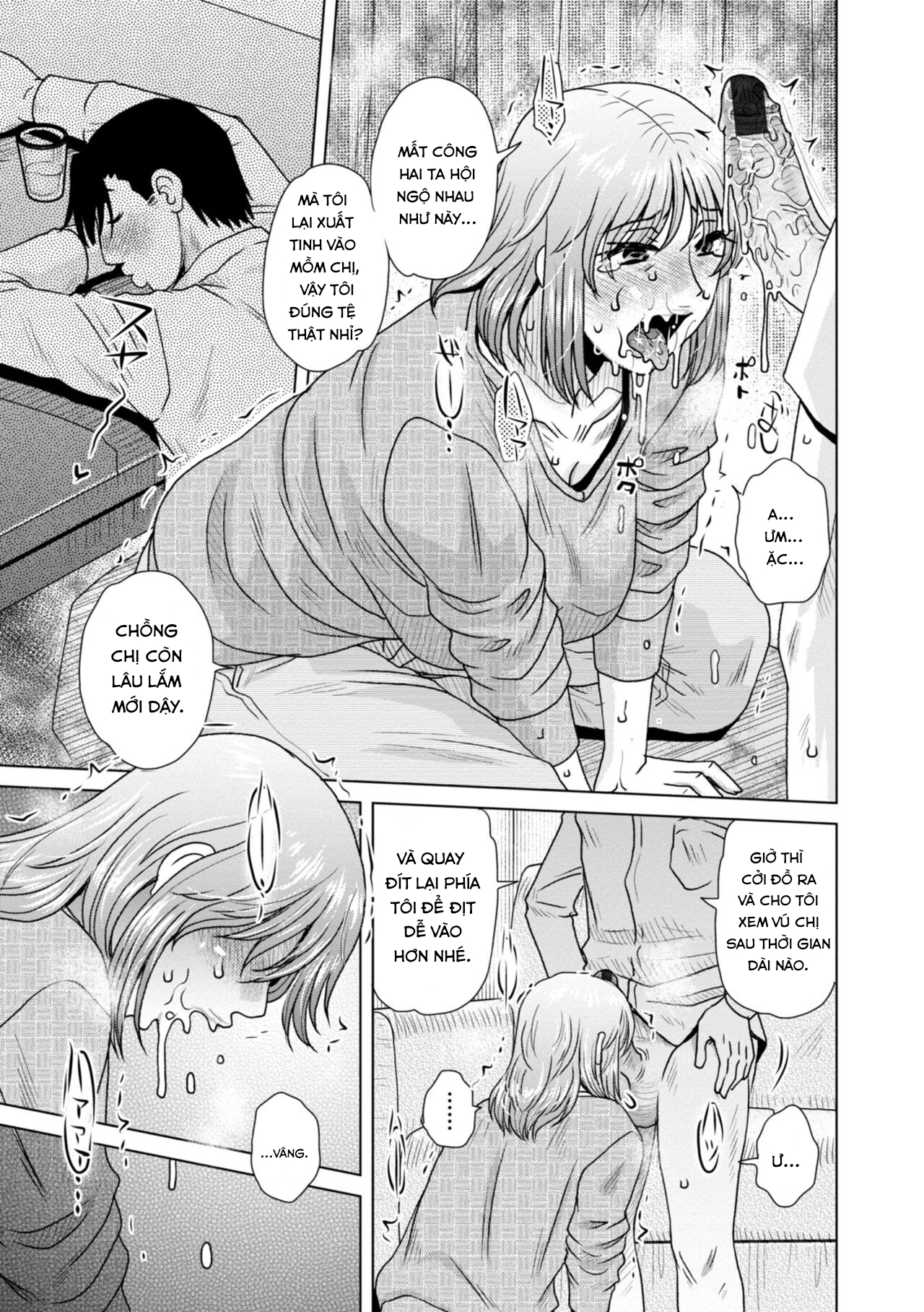 Đọc truyện hentai A... Sugoi Mama no Naka - Great!! Mom's Vagina - Chap 9