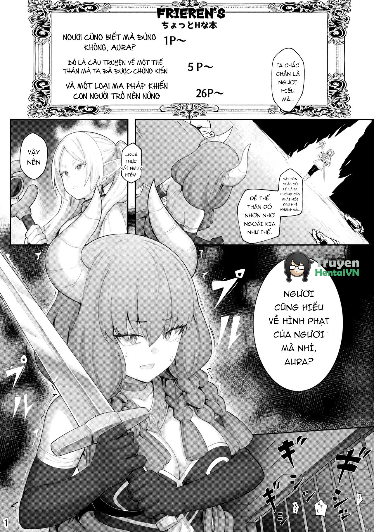 Đọc truyện hentai [Ohanabatake (Siseki Hirame)] Frieren's Chotto H na Hon (Sousou no Frieren) - Oneshot