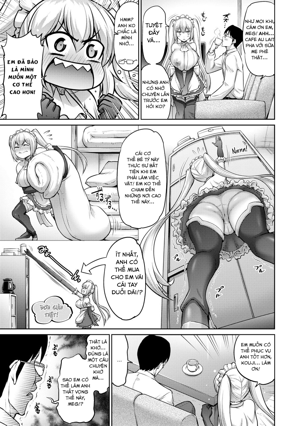 Đọc truyện hentai I Love Your Mini Huge Self! - Oneshot