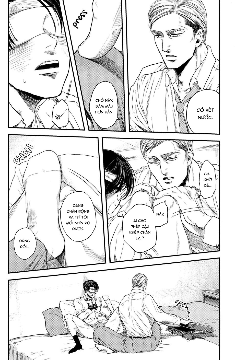 Đọc truyện hentai Bí mật của Levi. - Oneshot