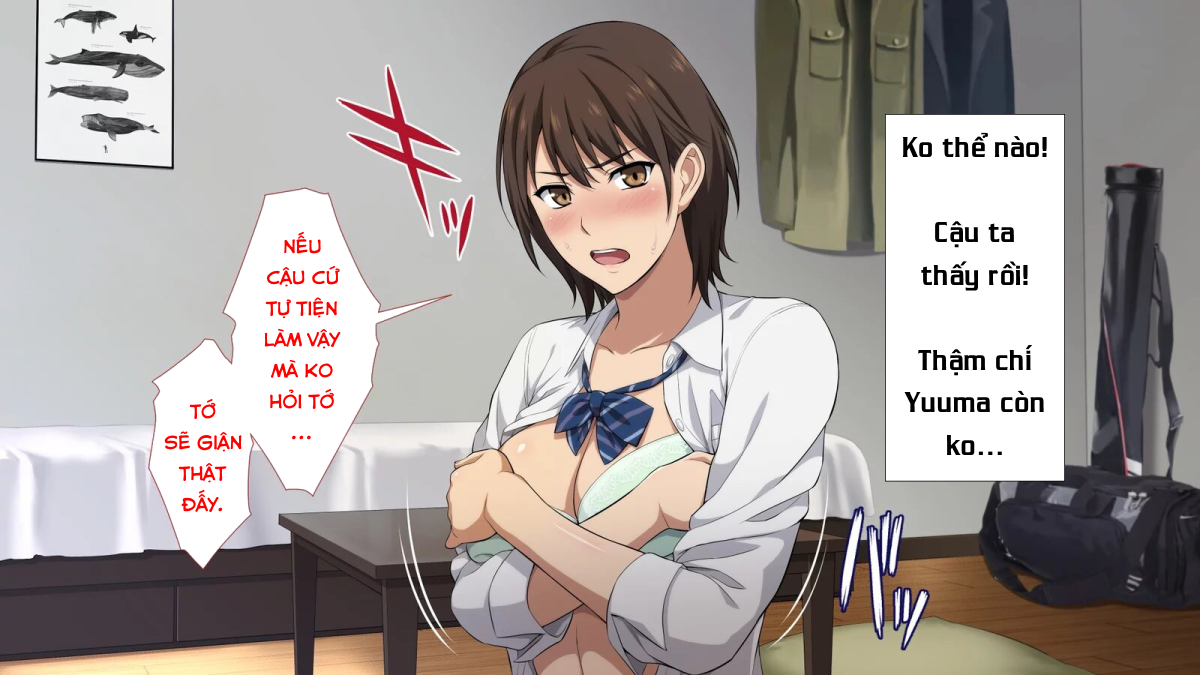 Đọc truyện hentai Netorareta JoshiMane ~Migite no Daida wa Ace no Kanojo~ - Chap 3