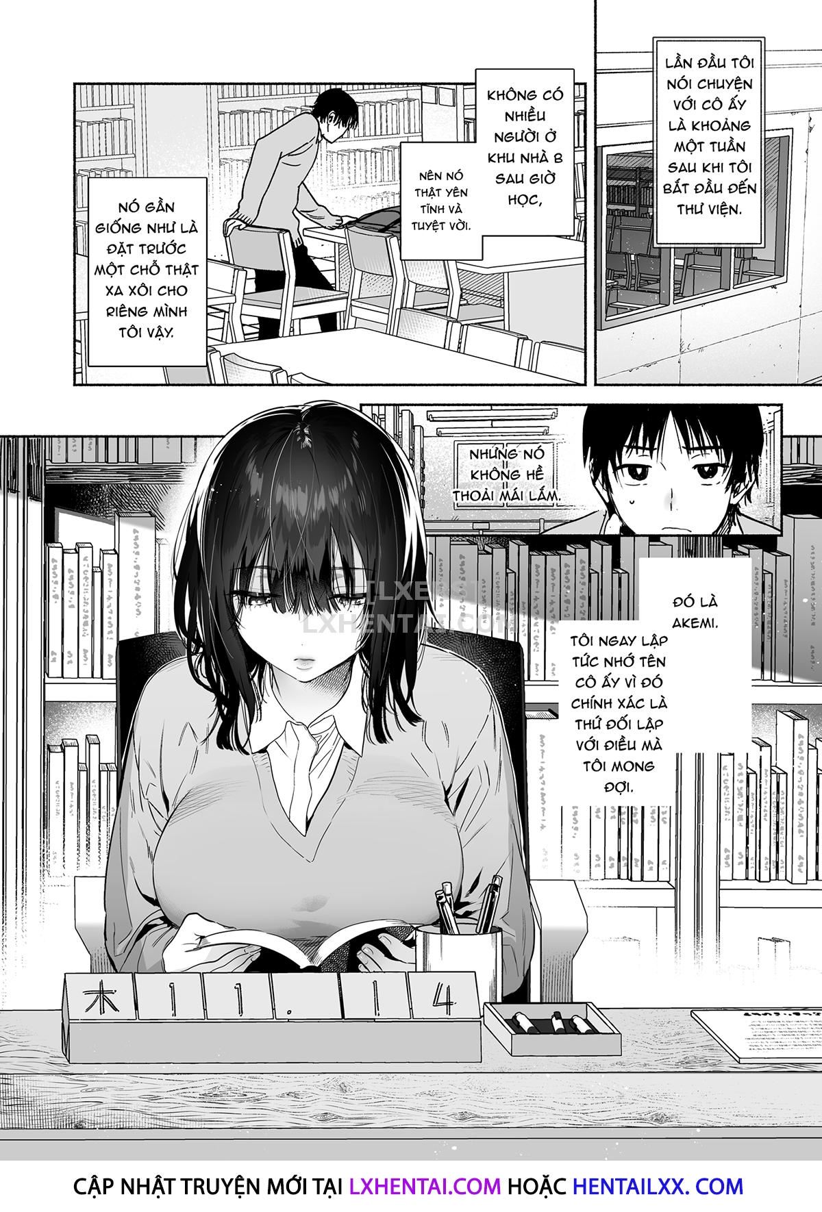 Đọc truyện hentai Mukuchi na Tosho Iin to Sex Zuke. - Oneshot