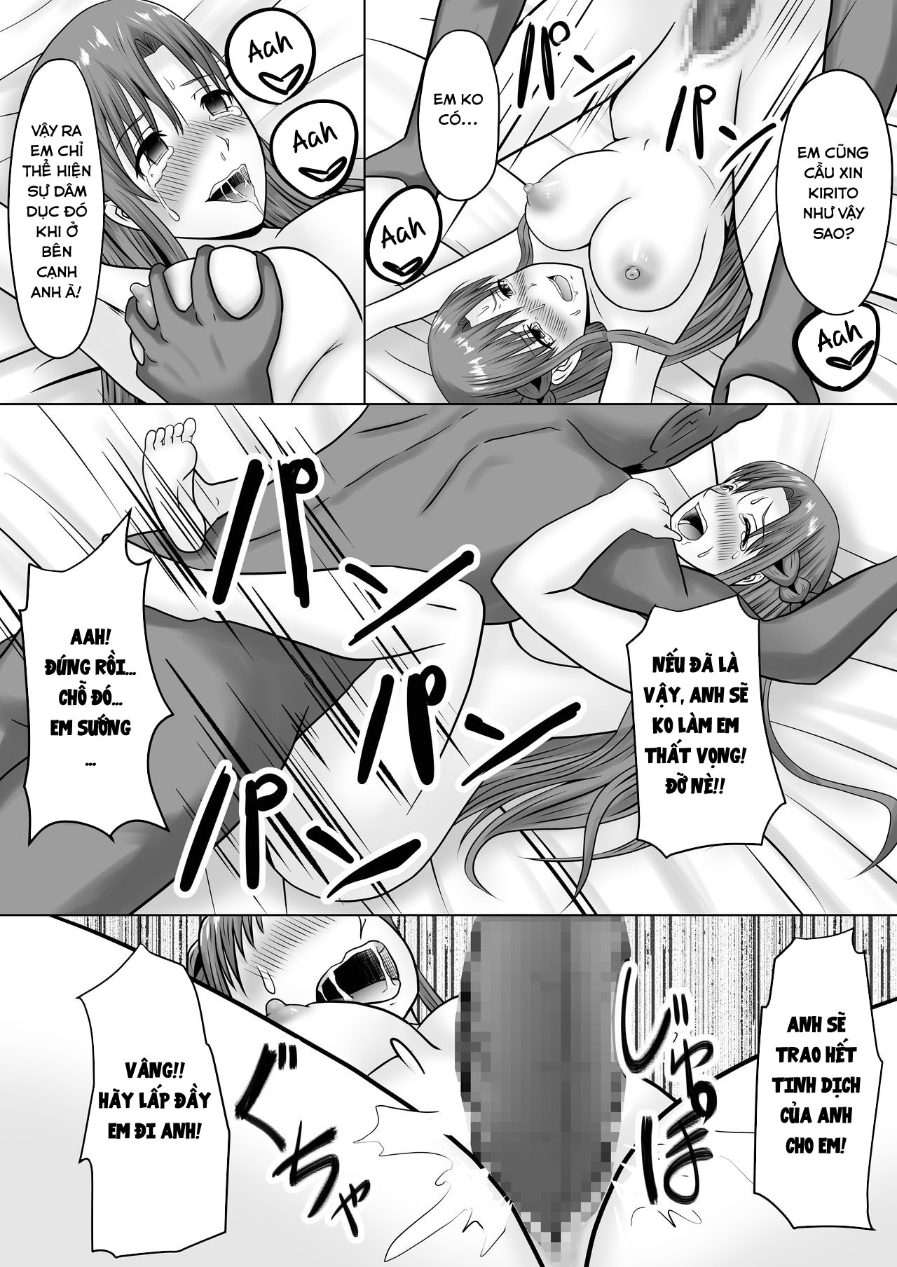 Đọc truyện hentai Asuna no Ayamachi - Oneshot