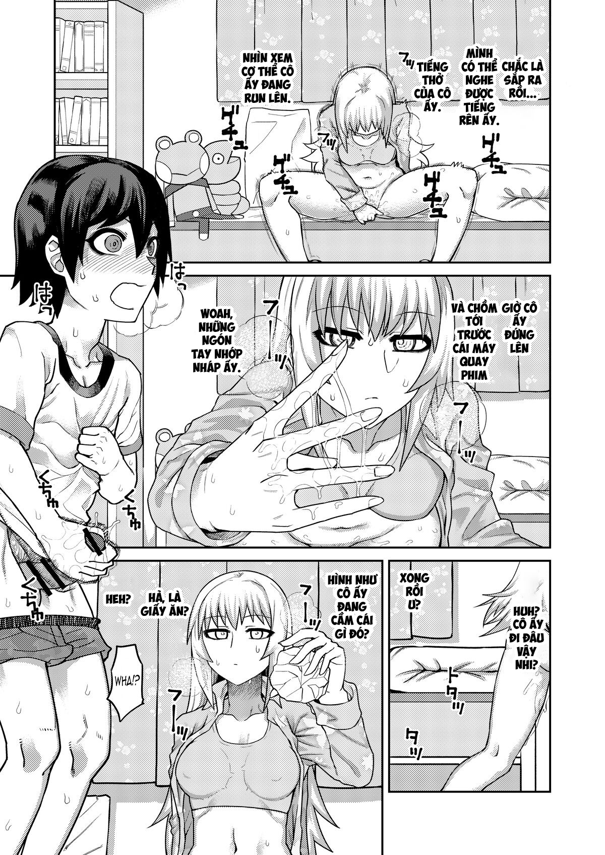 Đọc truyện hentai Không rõ nguyên nhân nhưng đàn em lại sẵn sàng quan hệ tình dục với tôi - Chap 1: Sự ngọt ngào của ghen tuông.