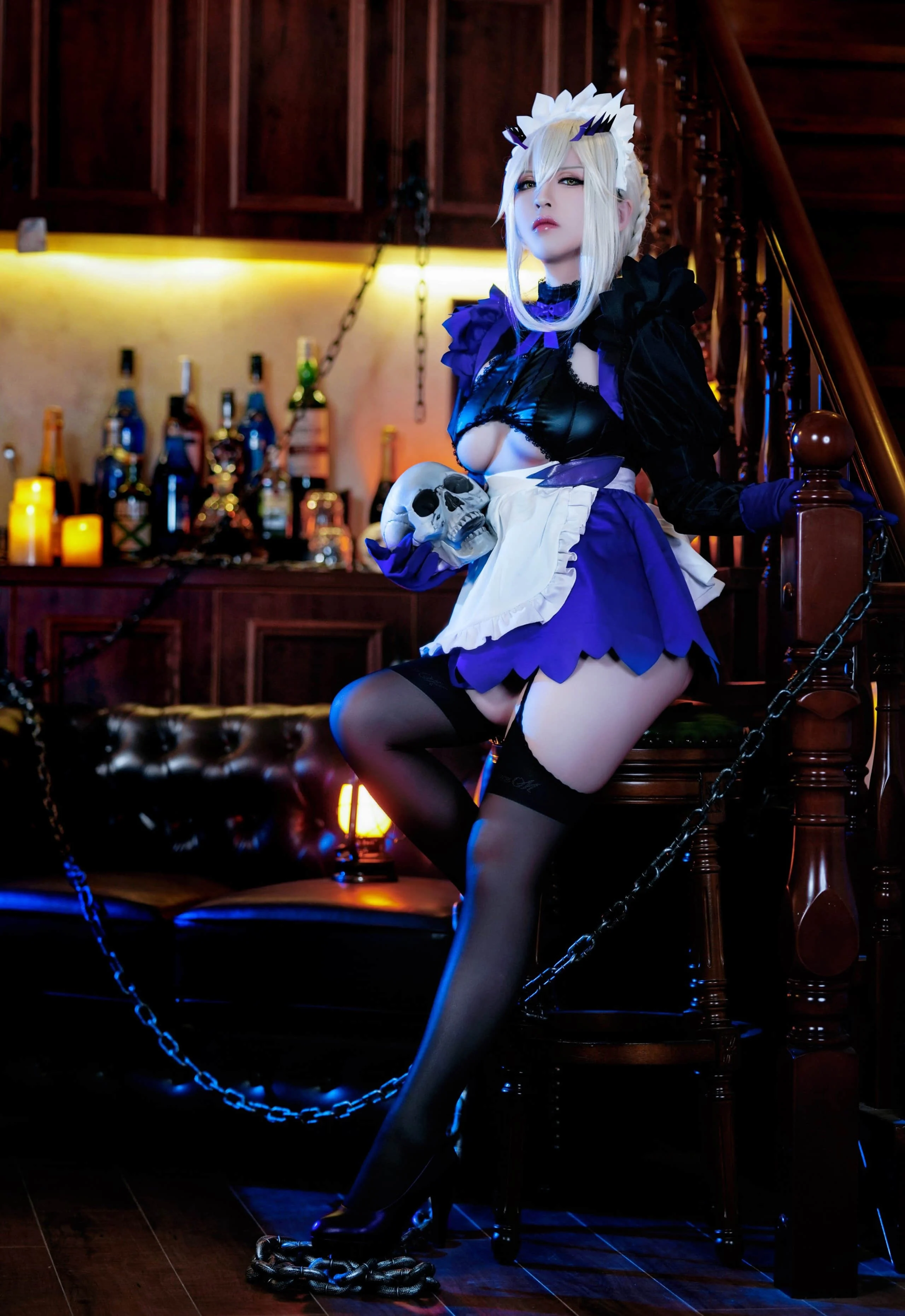 Đọc truyện hentai Tuyển tập Albums siêu phẩm Cosplay - Chap 826 - Half Son - LancerAlter Maid