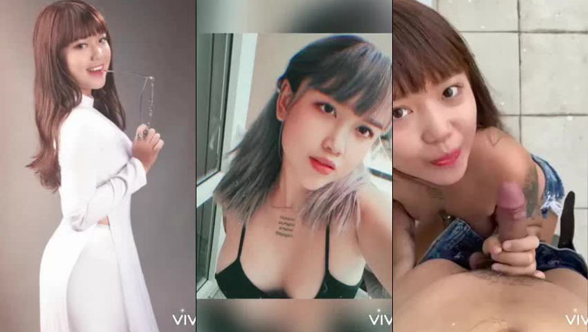 Chim găm bi đổi gió với em mẫu ảnh Triệu An public trên sân thượng ~ Sex Việt Nam