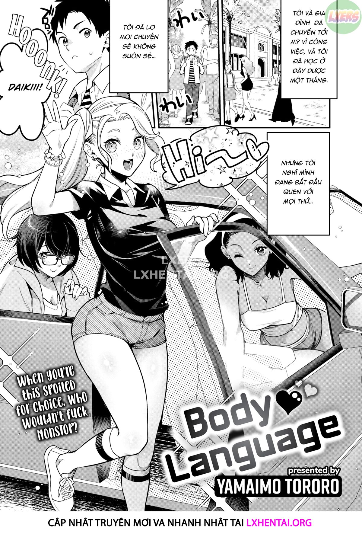 Đọc truyện hentai Ngôn ngữ cơ thể - Oneshot